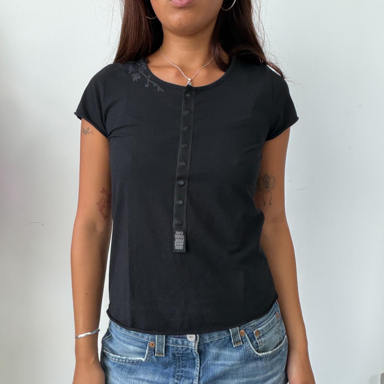 Vintage Black Cop Copine Top
