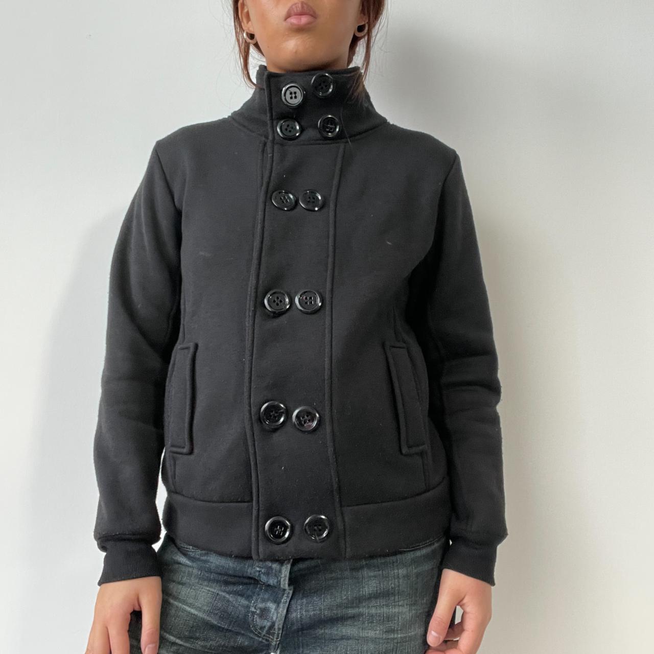 Black Double Breasted Jacket