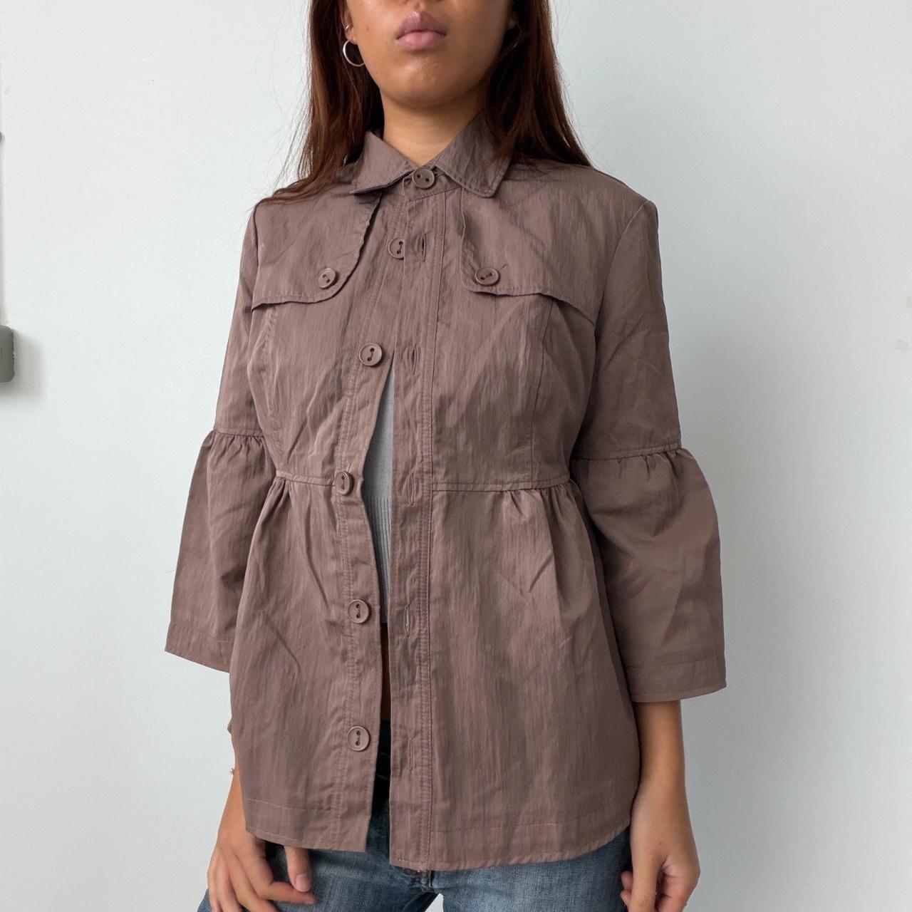 Vintage Brown Peacoat