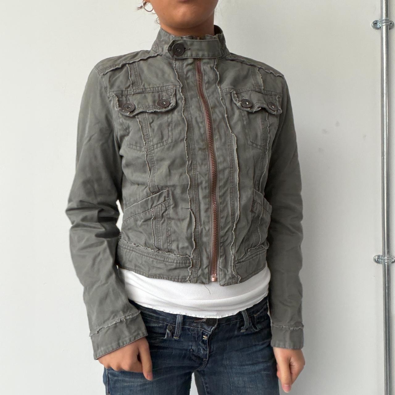 Vintage Khaki Utility Top