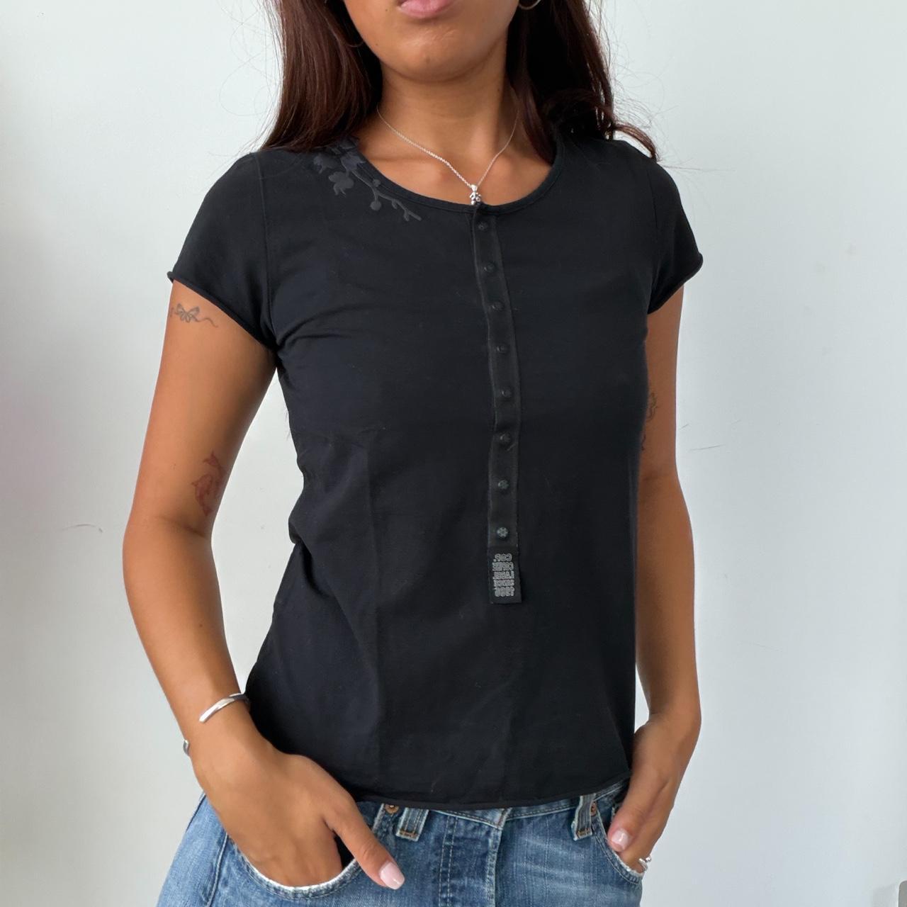 Vintage Black Cop Copine Top