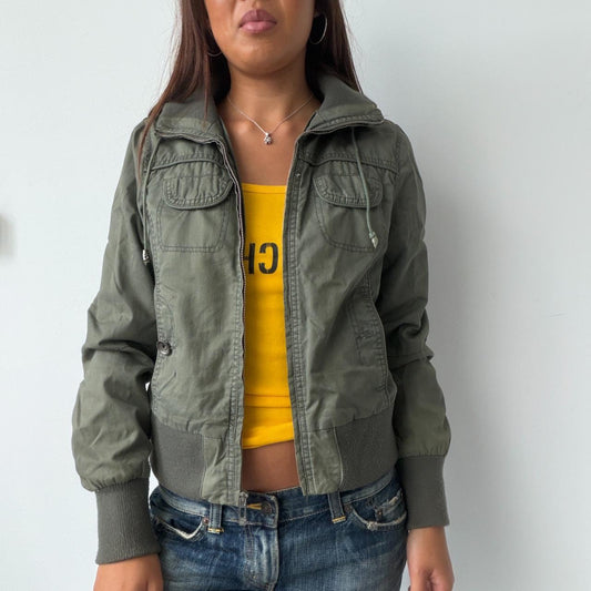 Vintage Khaki Utility Jacket