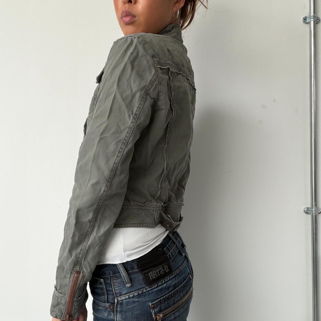 Vintage Khaki Utility Top