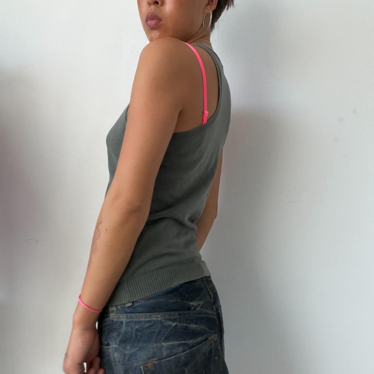 Vintage Khaki Knit Top