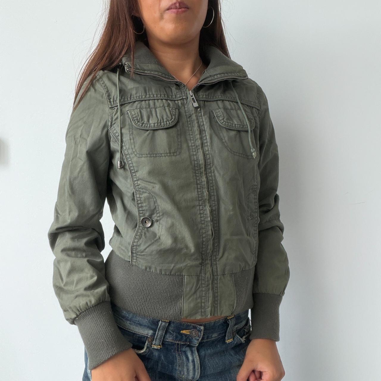 Vintage Khaki Utility Jacket