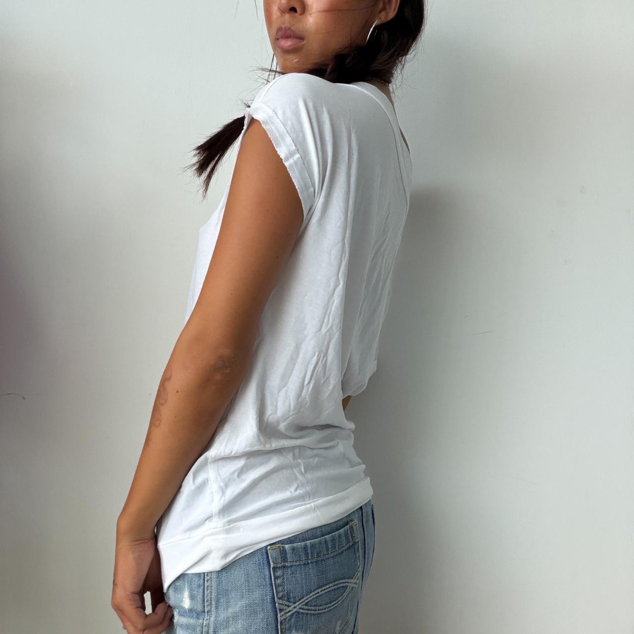 Vintage White Off the Shoulder Floral Top