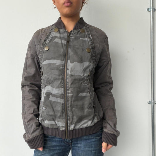 Vintage Camo Utility Jacket