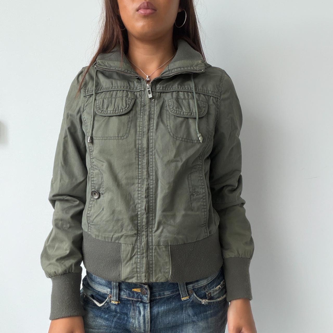 Vintage Khaki Utility Jacket