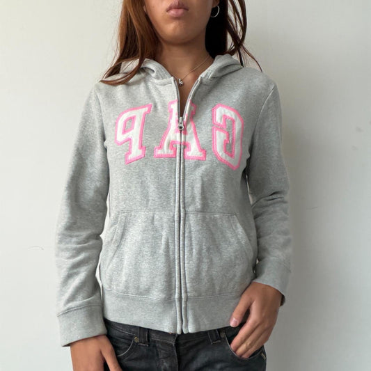 Vintage Grey GAP Zip Up