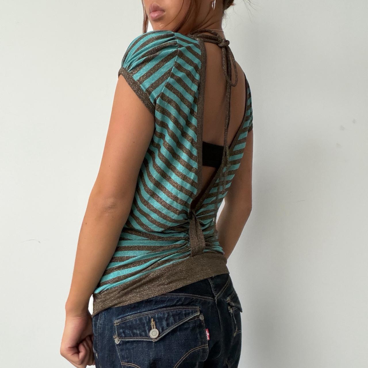 Vintage Stripe Open Top