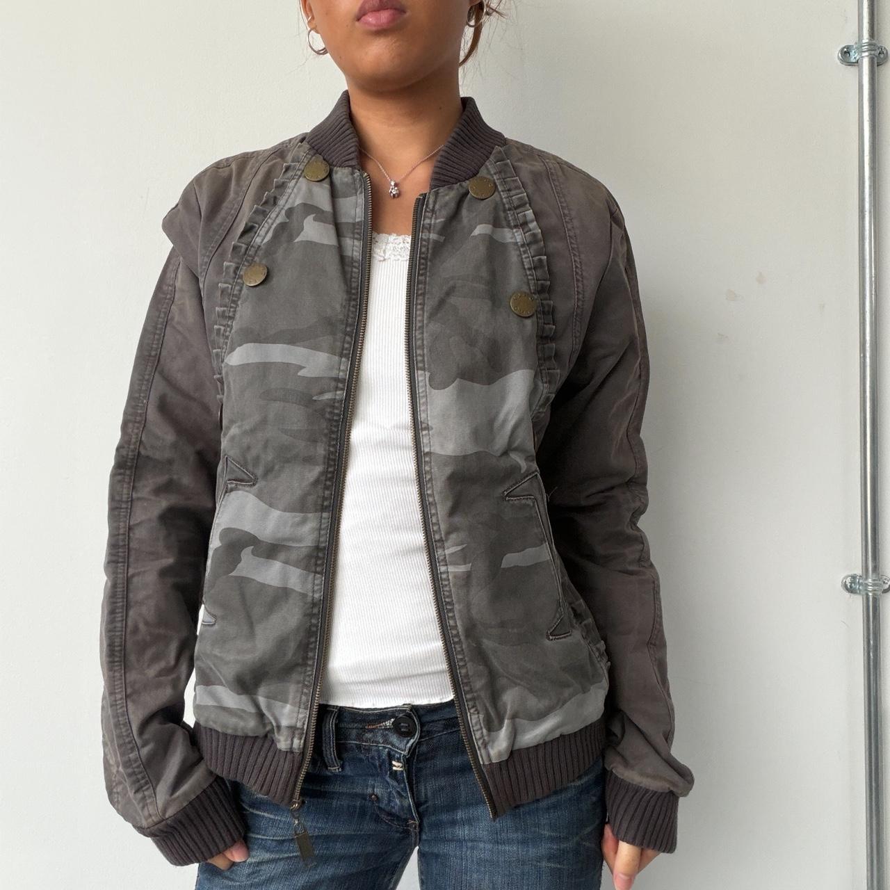 Vintage Camo Utility Jacket