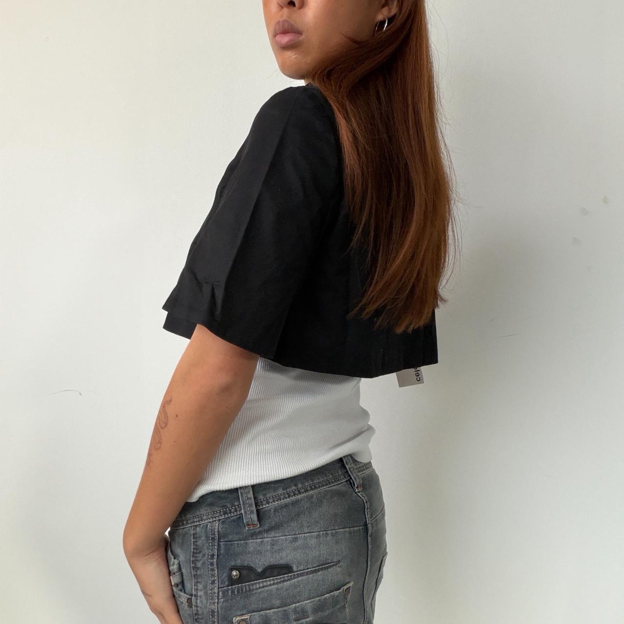 Vintage Black Crop Bolero