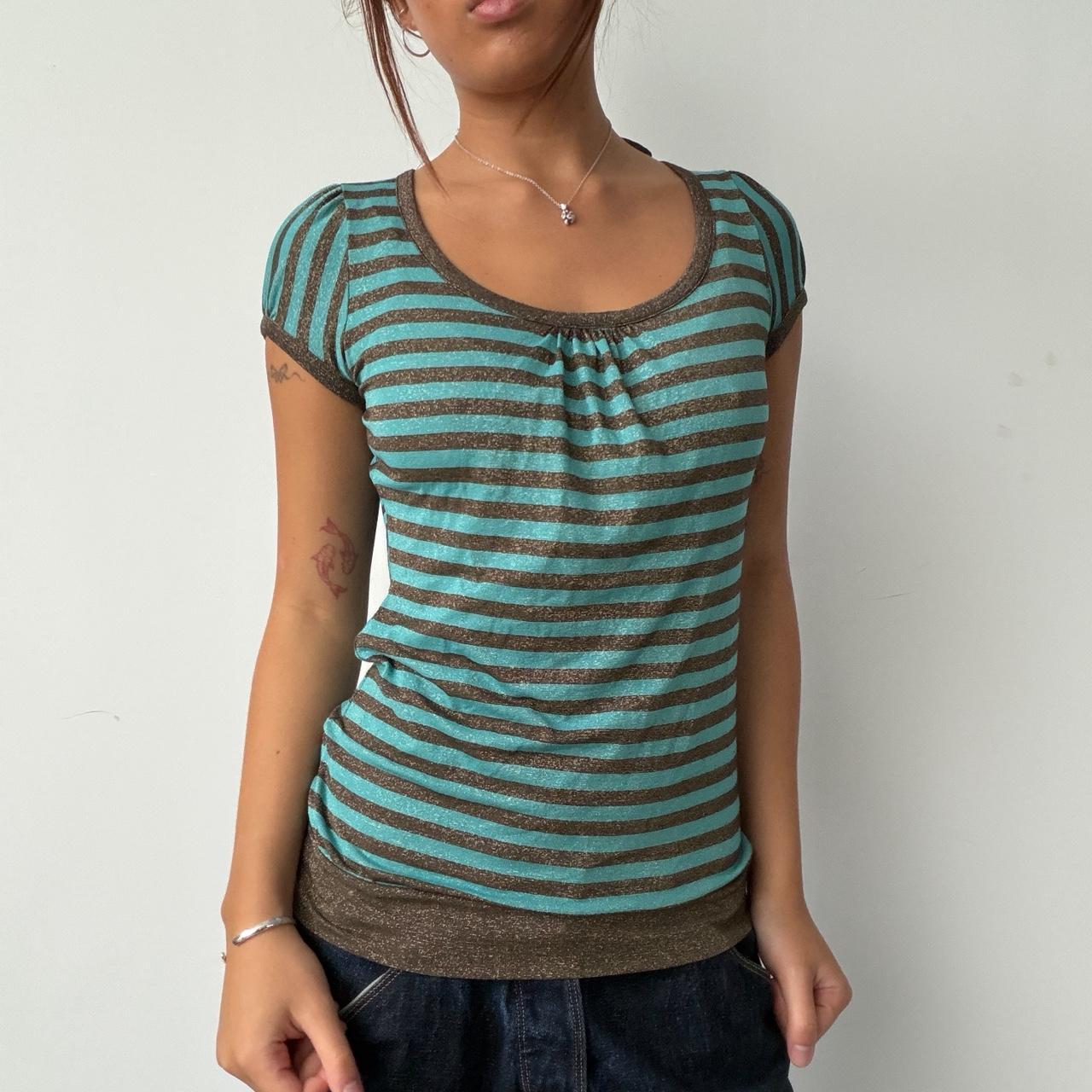 Vintage Stripe Open Top