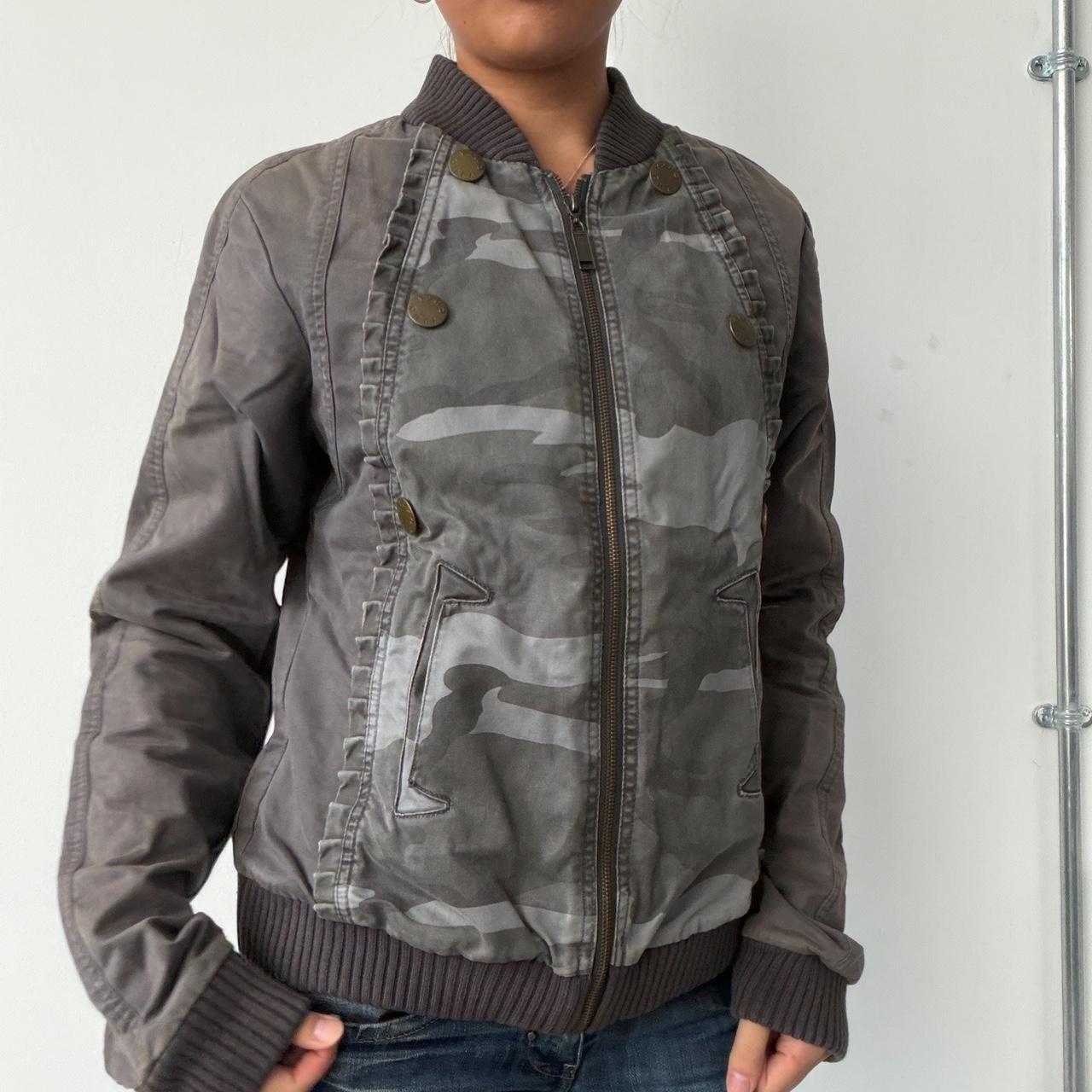 Vintage Camo Utility Jacket
