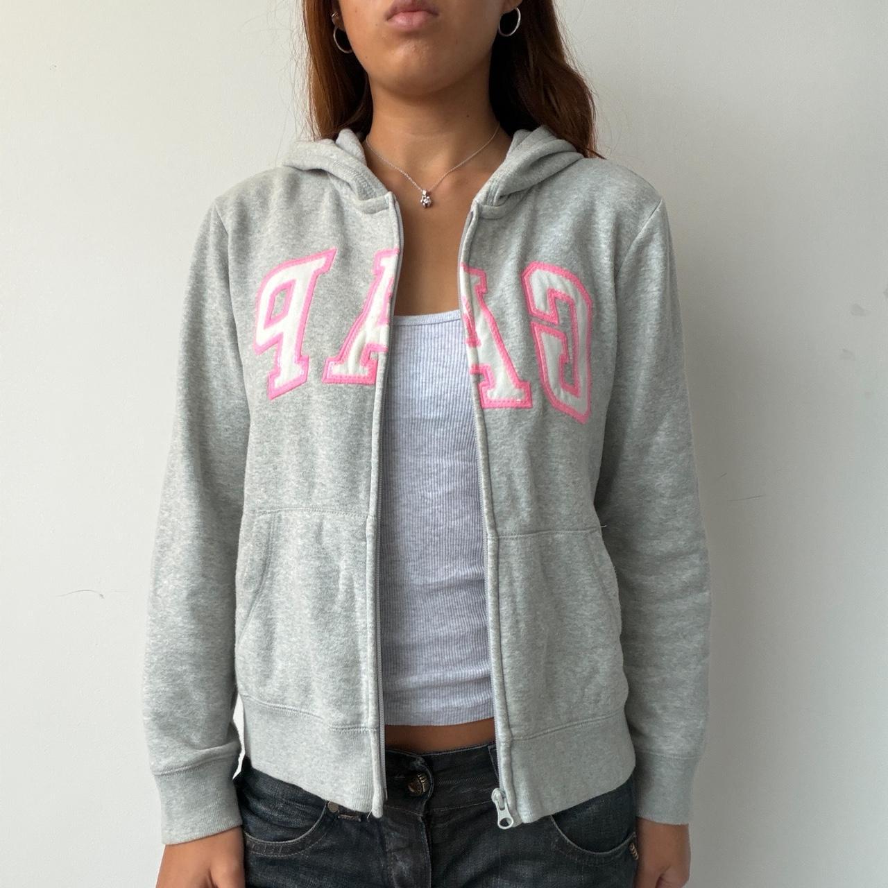 Vintage Grey GAP Zip Up