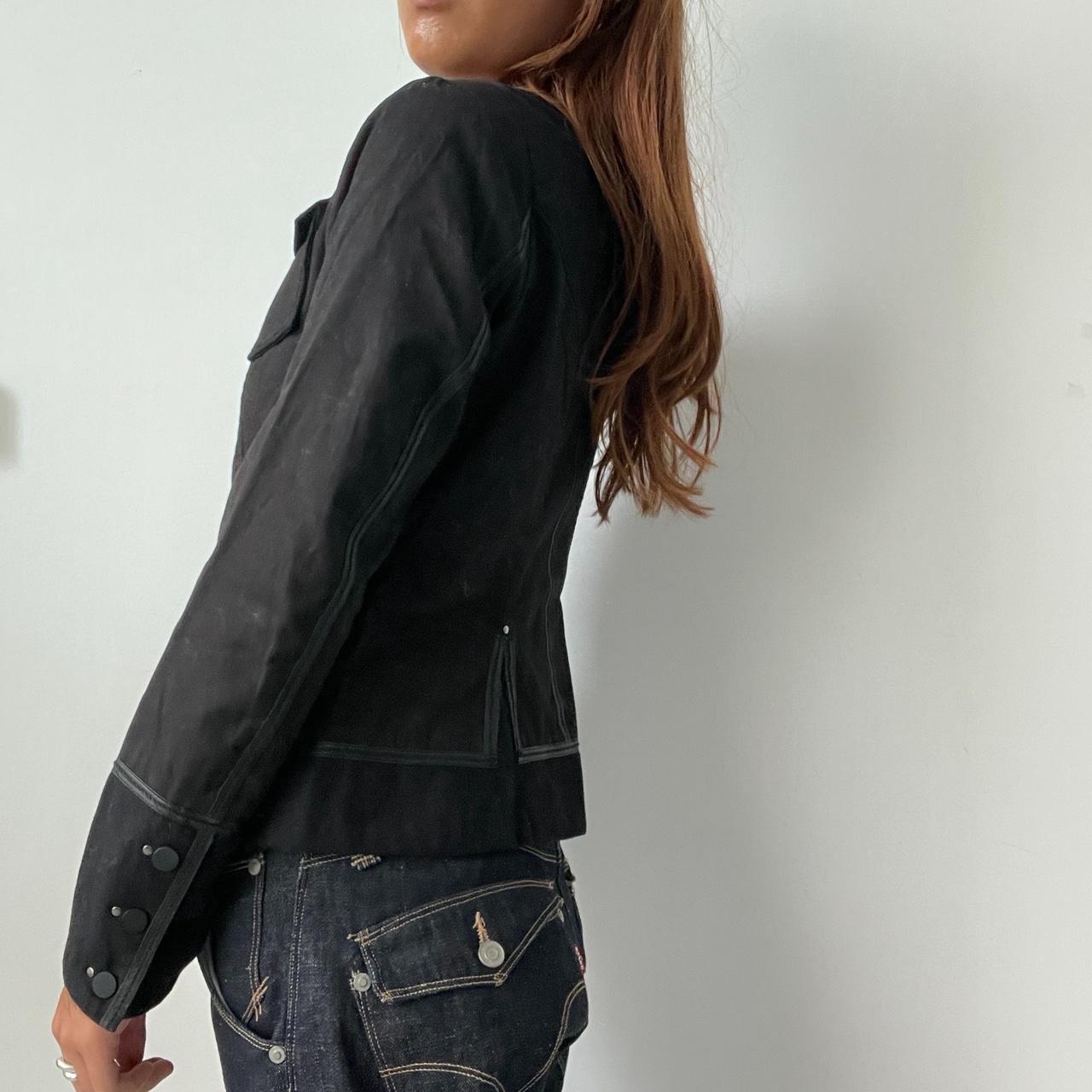 Vintage Black Button Up Jacket