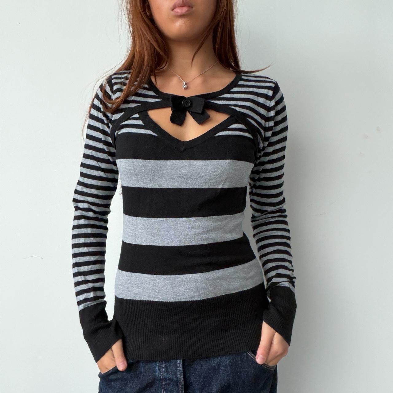 Vintage Stripe Knit Long Sleeve