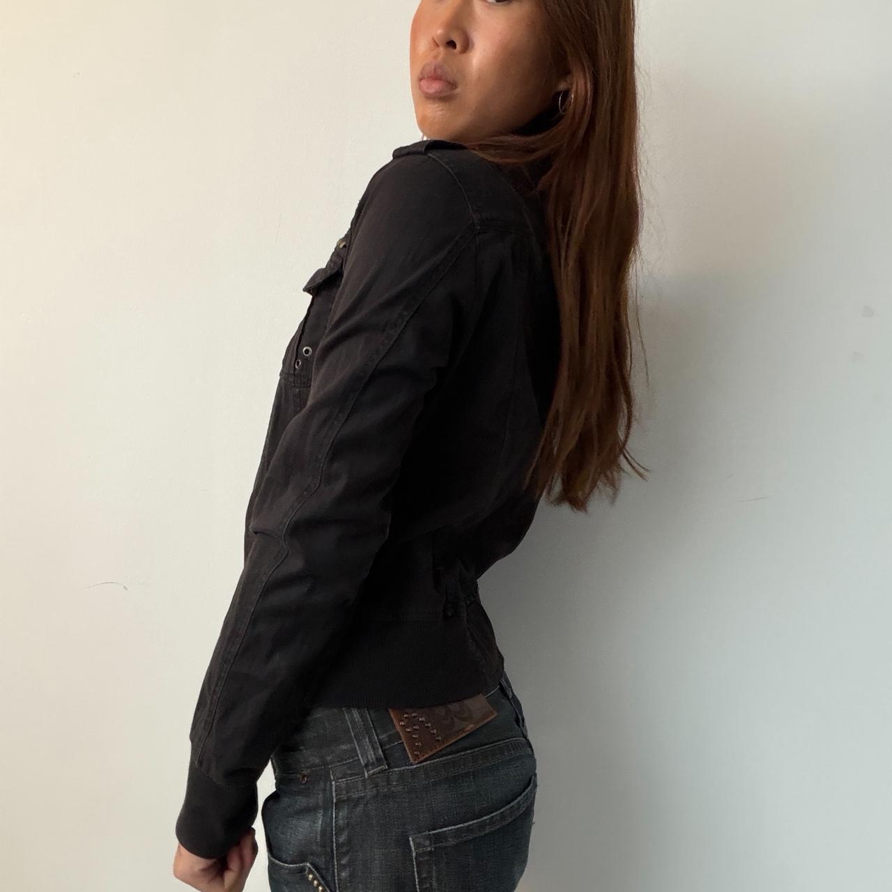 Vintage Black Utility Jacket