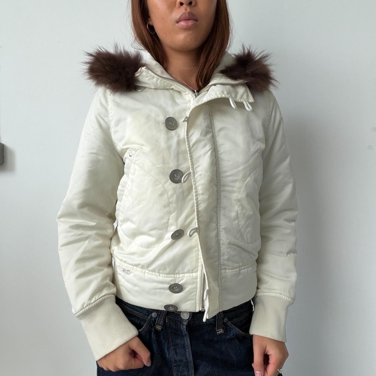 Vintage Hooded Puffer Jacket