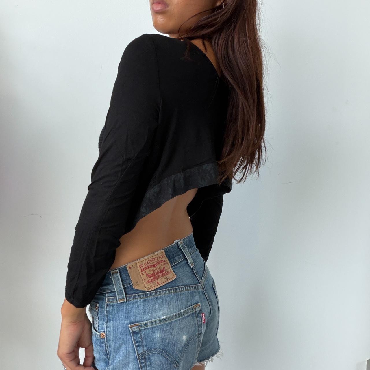 Vintage Cop Copine Black Bolero