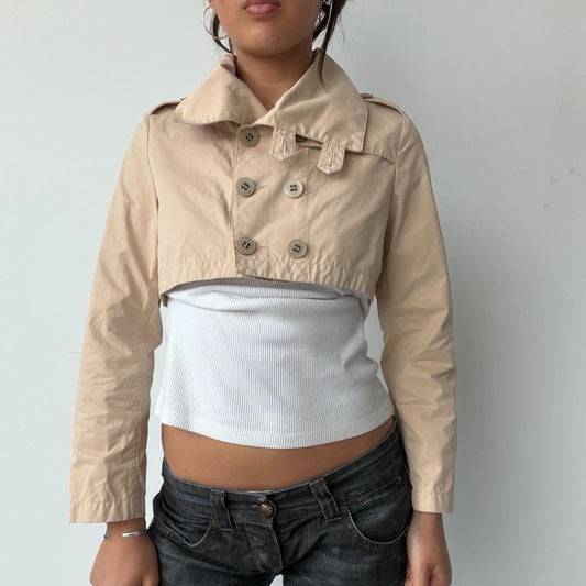 Vintage Patrizia Pepe Cropped Trench
