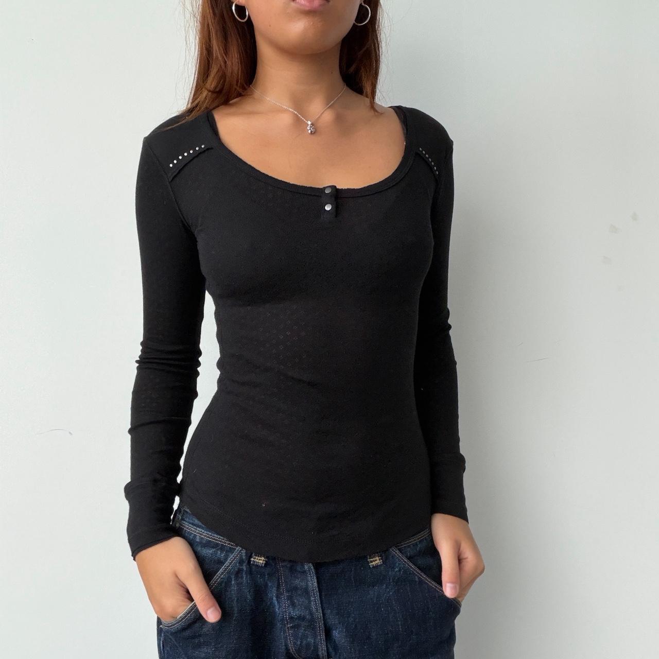 Vintage Black Long Sleeve