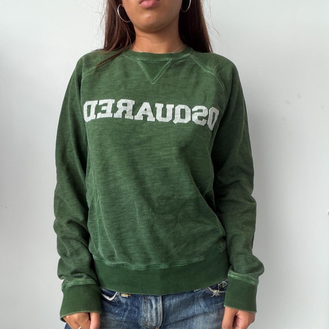 Vintage Green DSquared Jumper