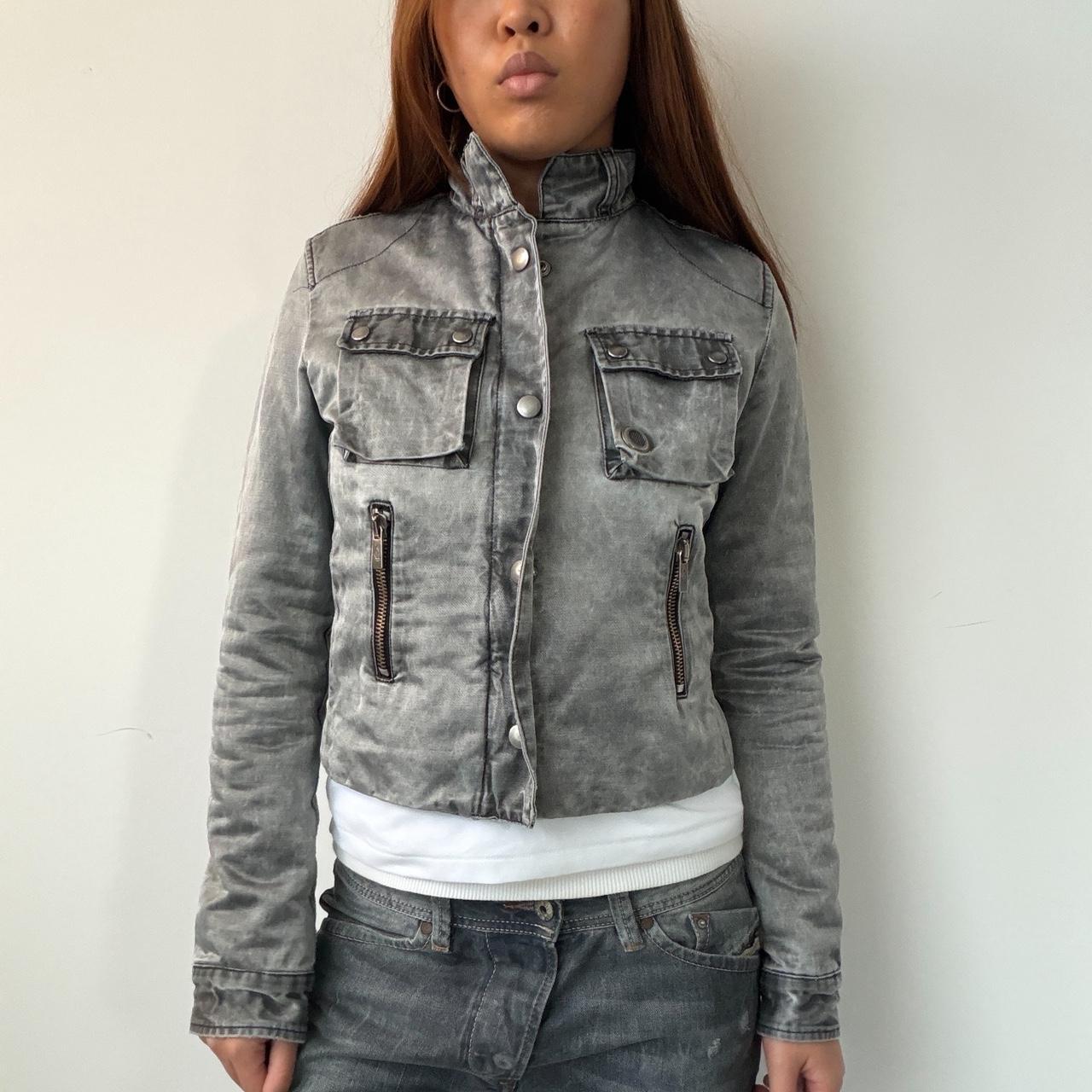 Vintage Grey Diesel Jacket