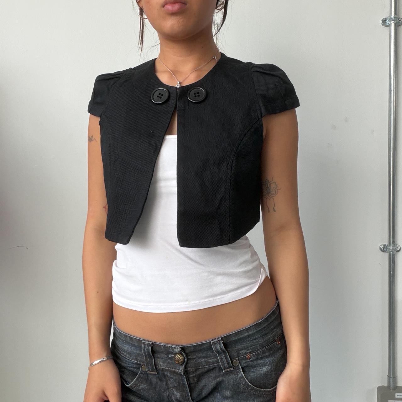 Vintage Black Bolero