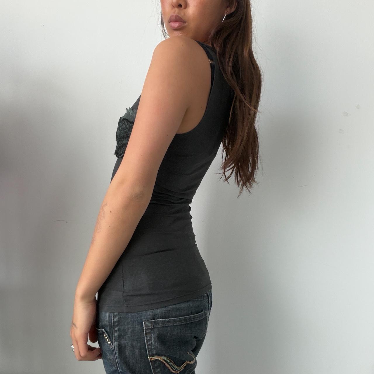 Vintage Grey Knit Cami
