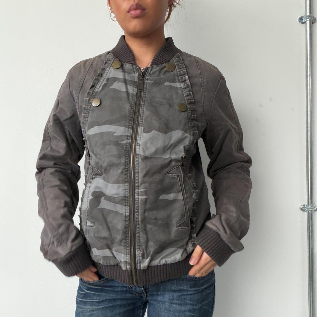 Vintage Camo Utility Jacket