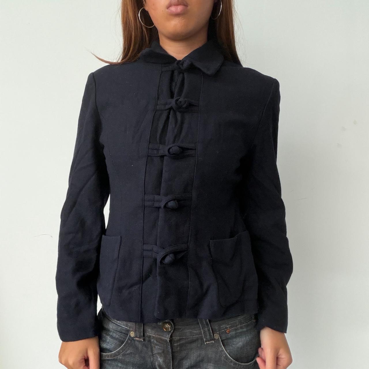 Vintage Navy Wool Jacket