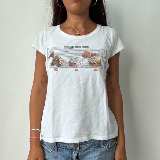 Vintage White Graphic Tee