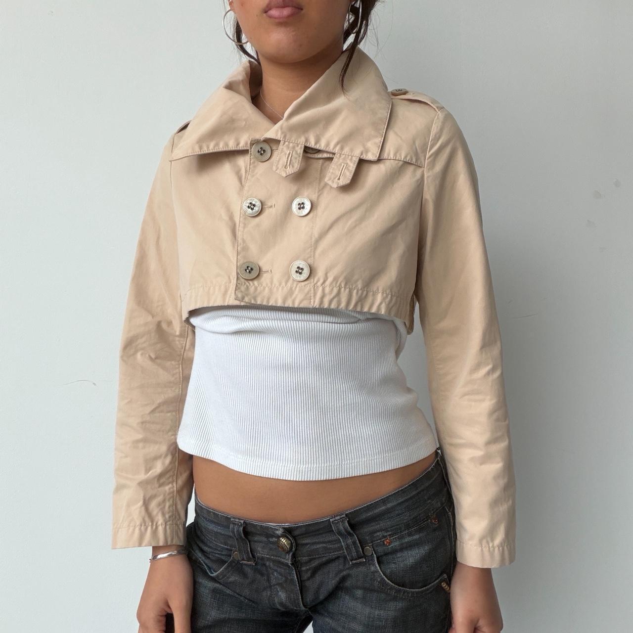 Vintage Patrizia Pepe Cropped Trench