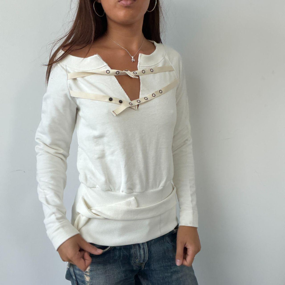 Vintage Cream Jumper