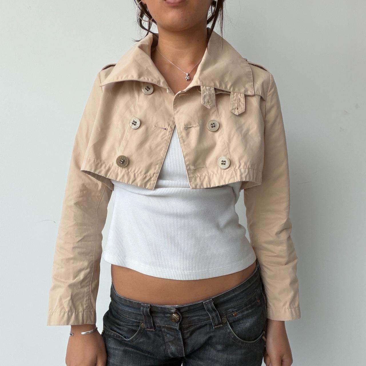 Vintage Patrizia Pepe Cropped Trench