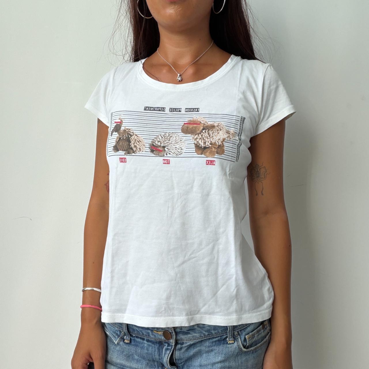Vintage White Graphic Tee