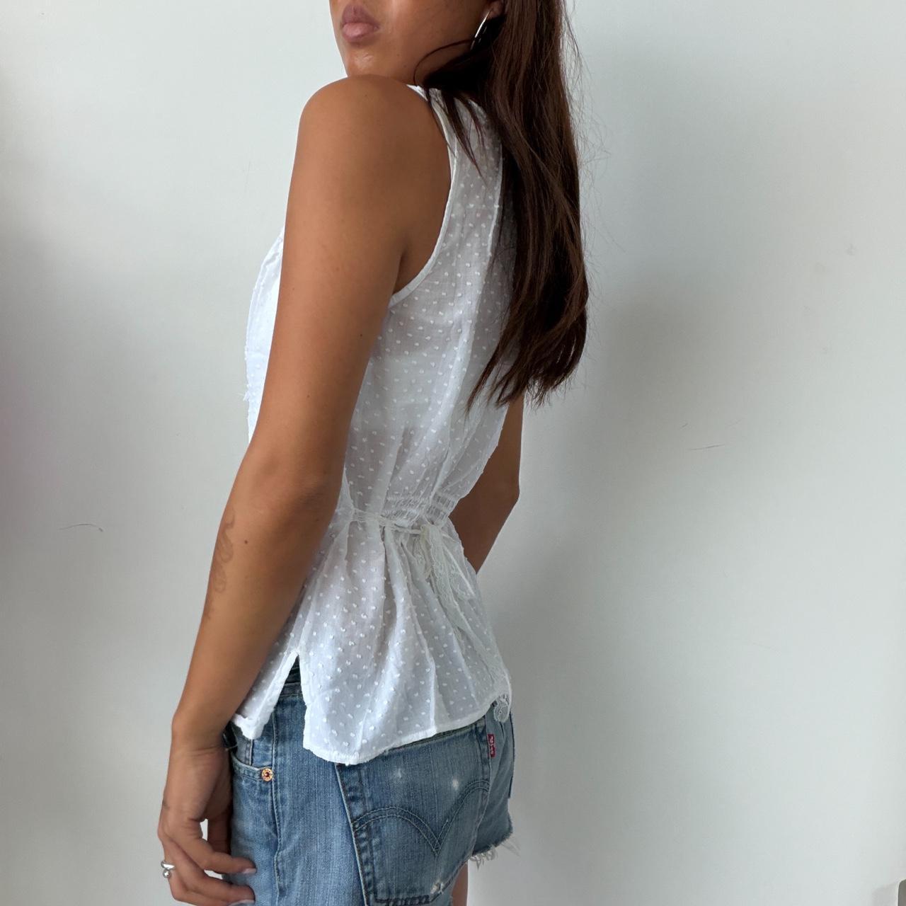Vintage White Lace Top