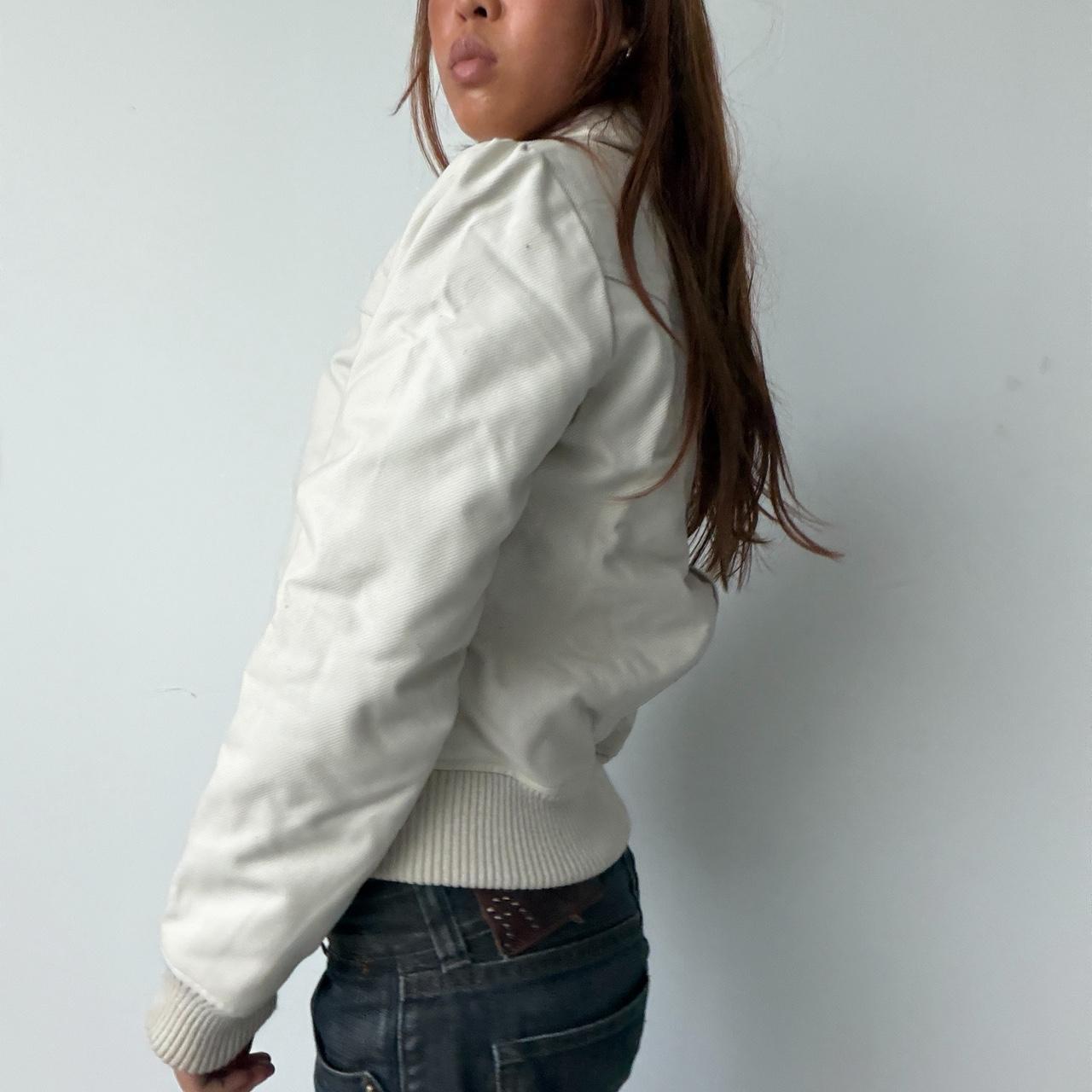 Vintage Beige Double Breasted Jacket