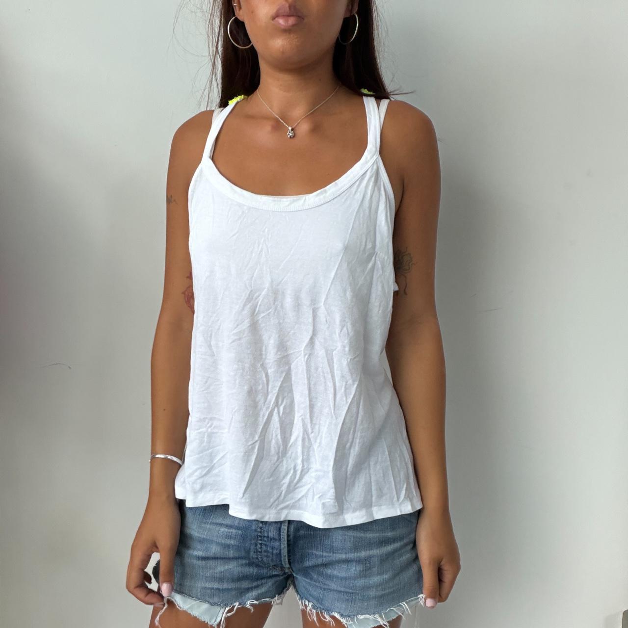 Vintage Neon GUESS Racer Back Top