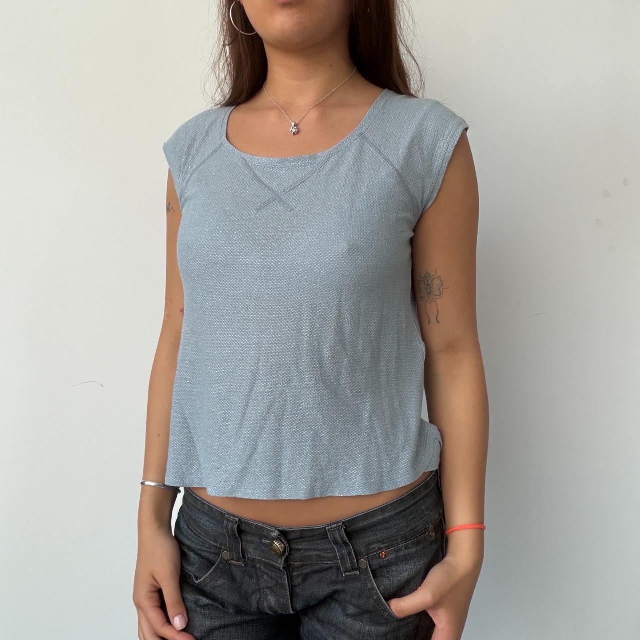 Vintage Blue Comptoir des Cotonniers Top