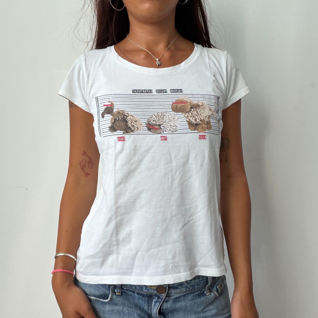 Vintage White Graphic Tee
