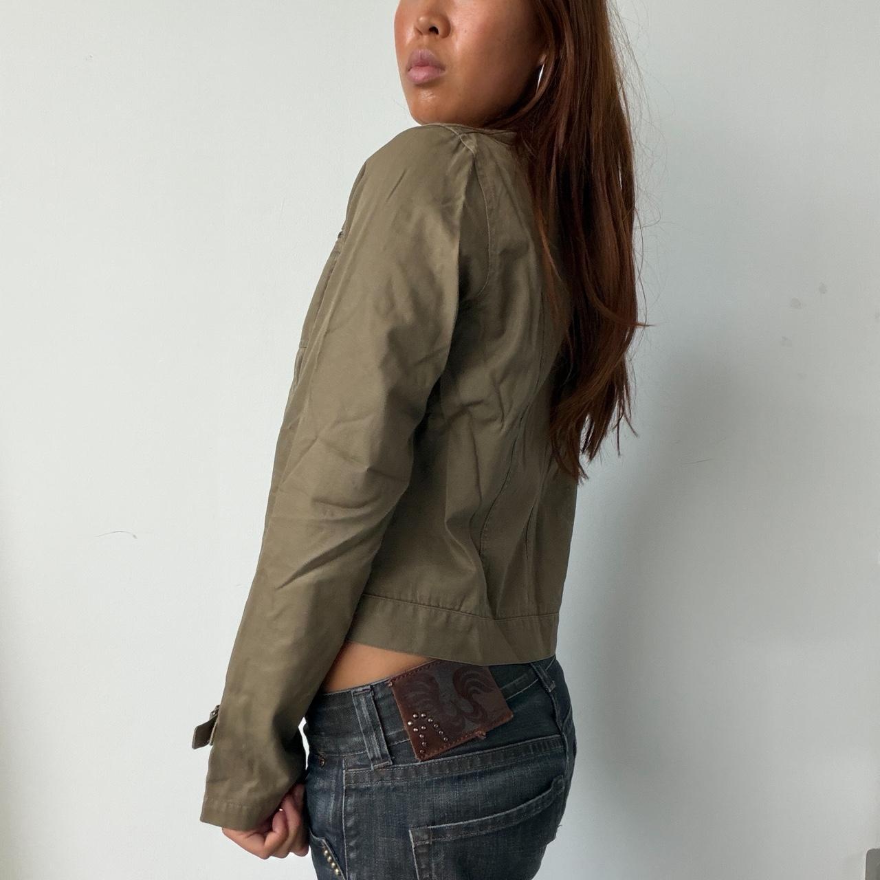 Vintage Khaki Utility Jacket