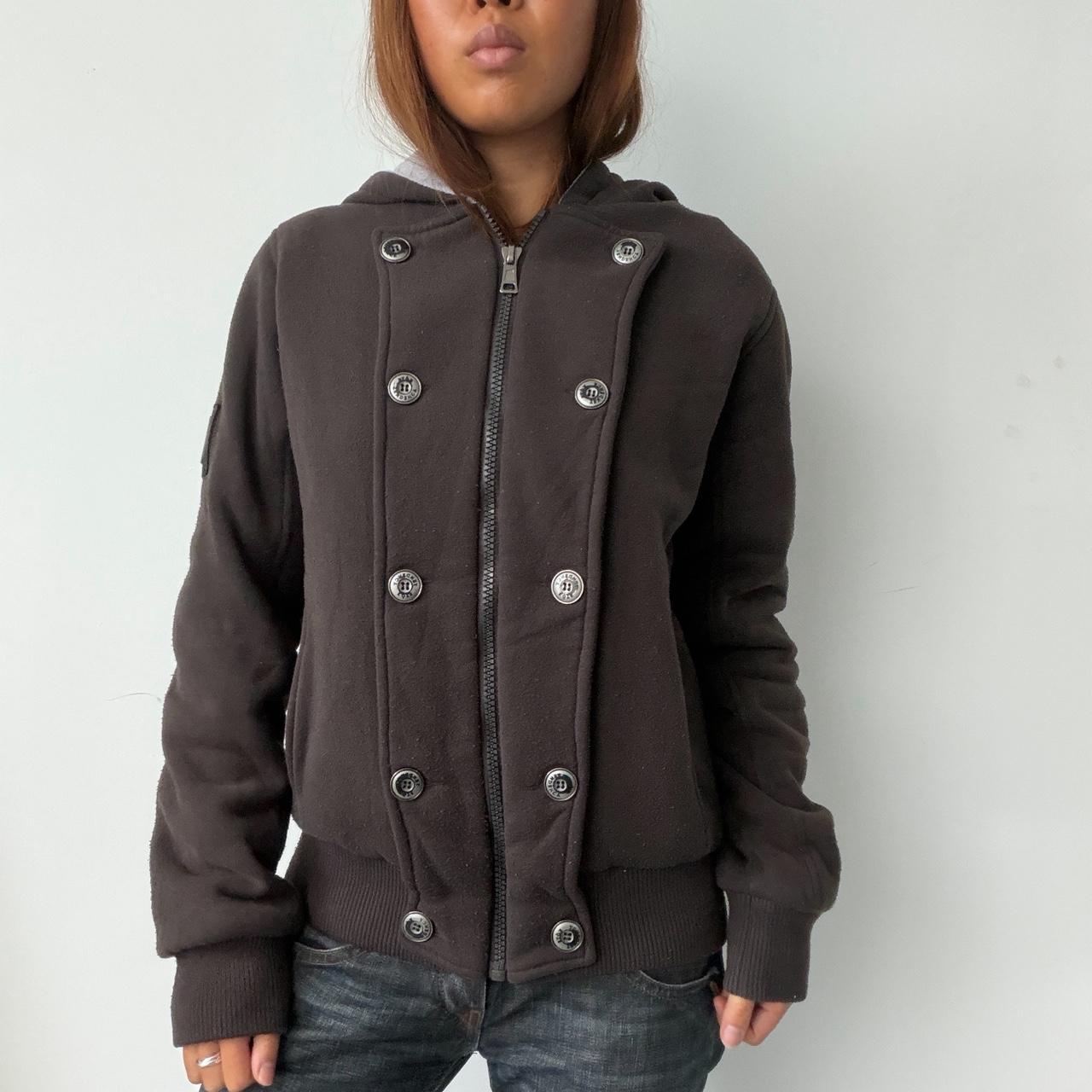 Vintage Brown Military Jumper