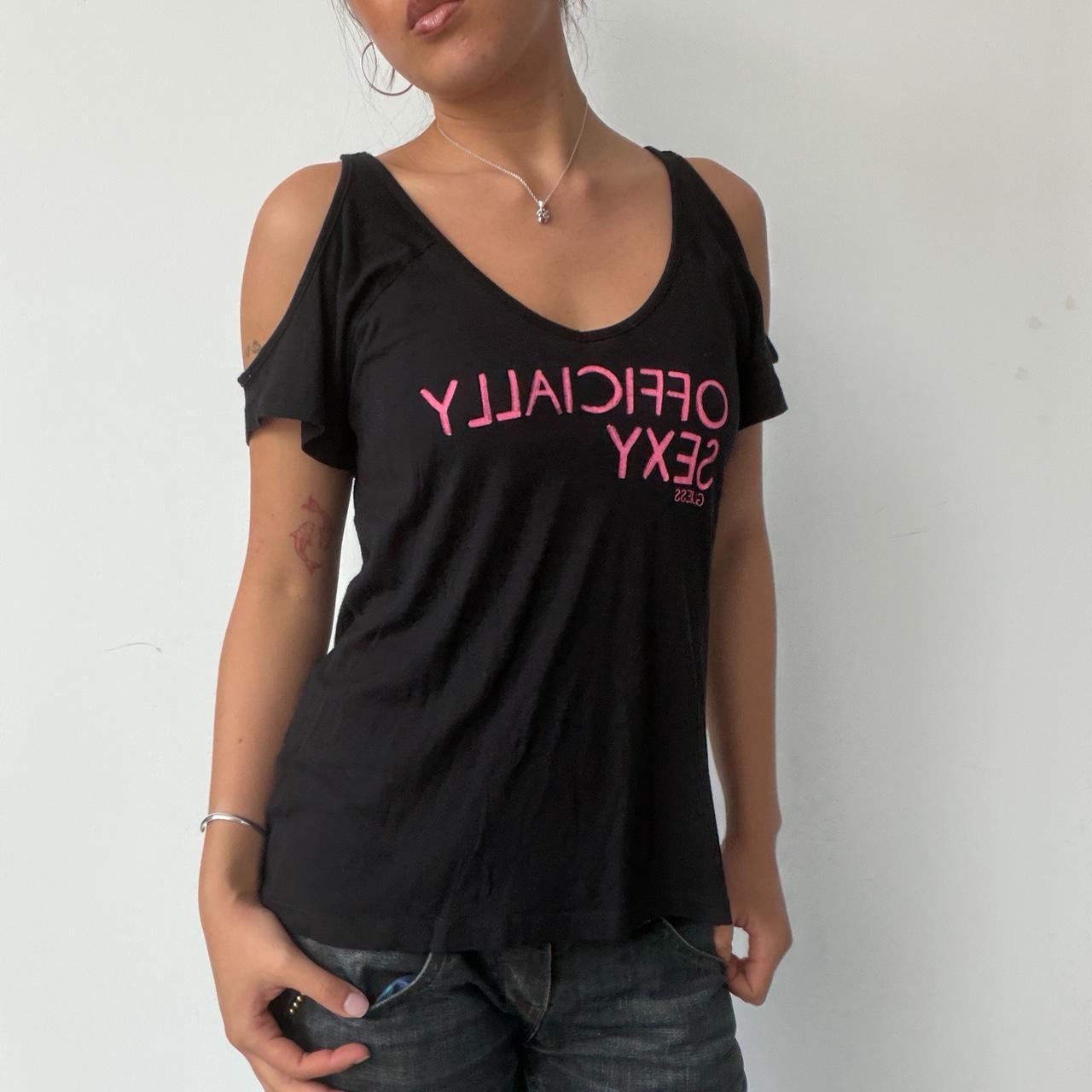 Vintage Black Guess Graphic Tee