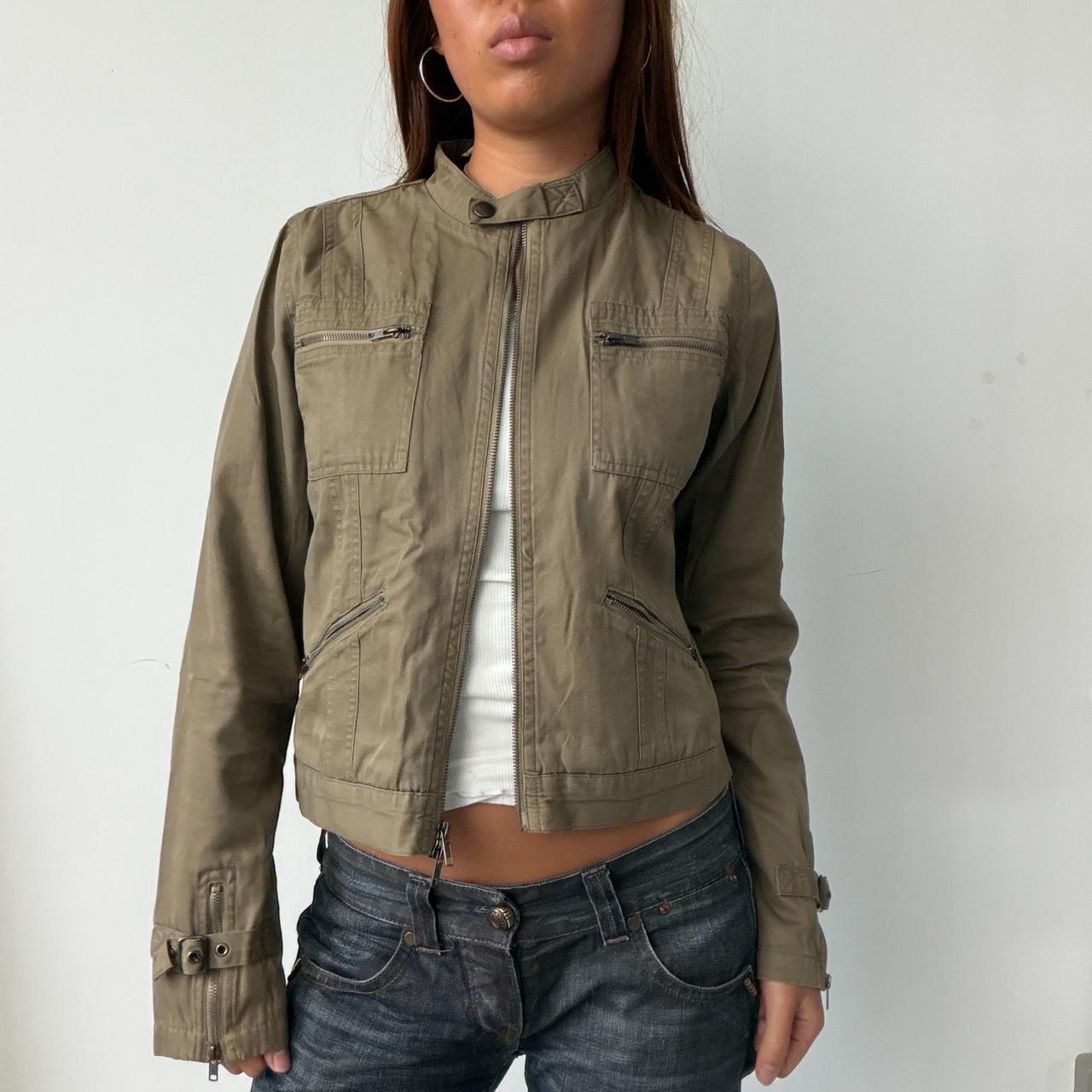 Vintage Khaki Utility Jacket