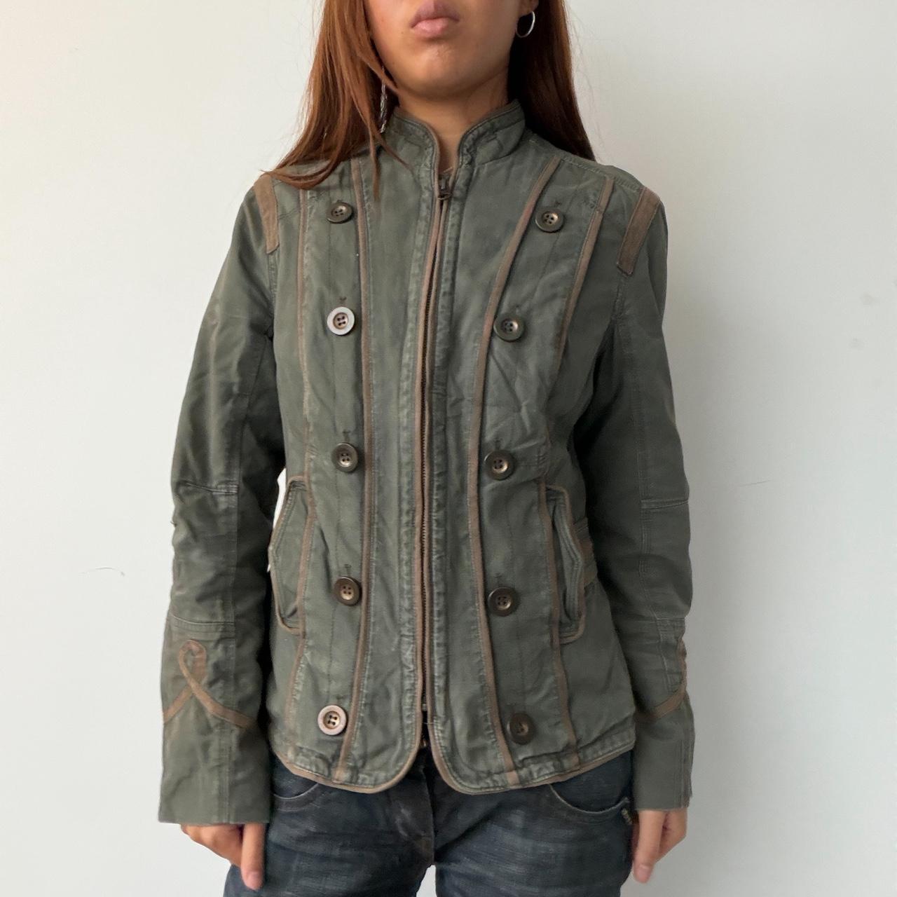 Vintage Khaki Utility Jacket