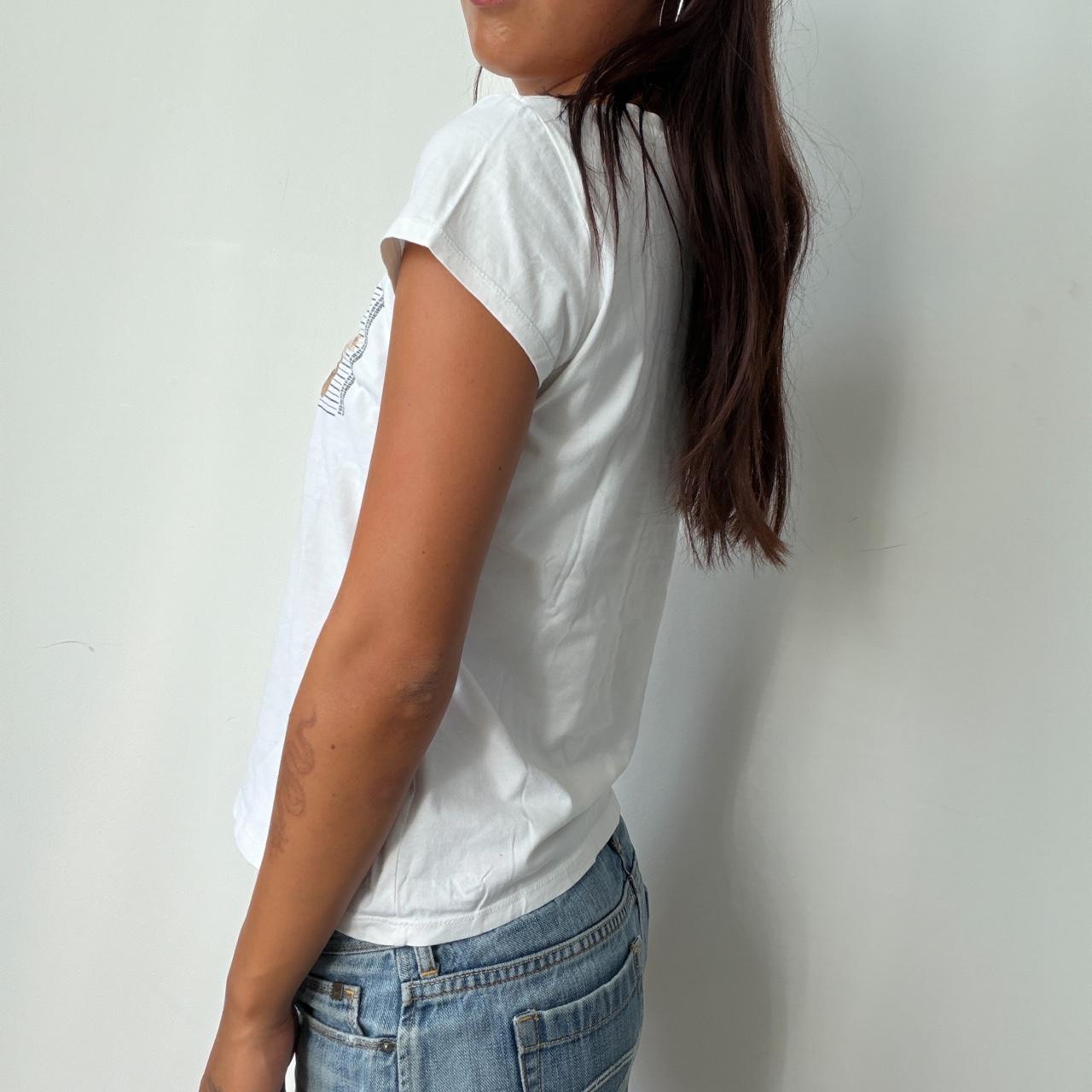Vintage White Graphic Tee