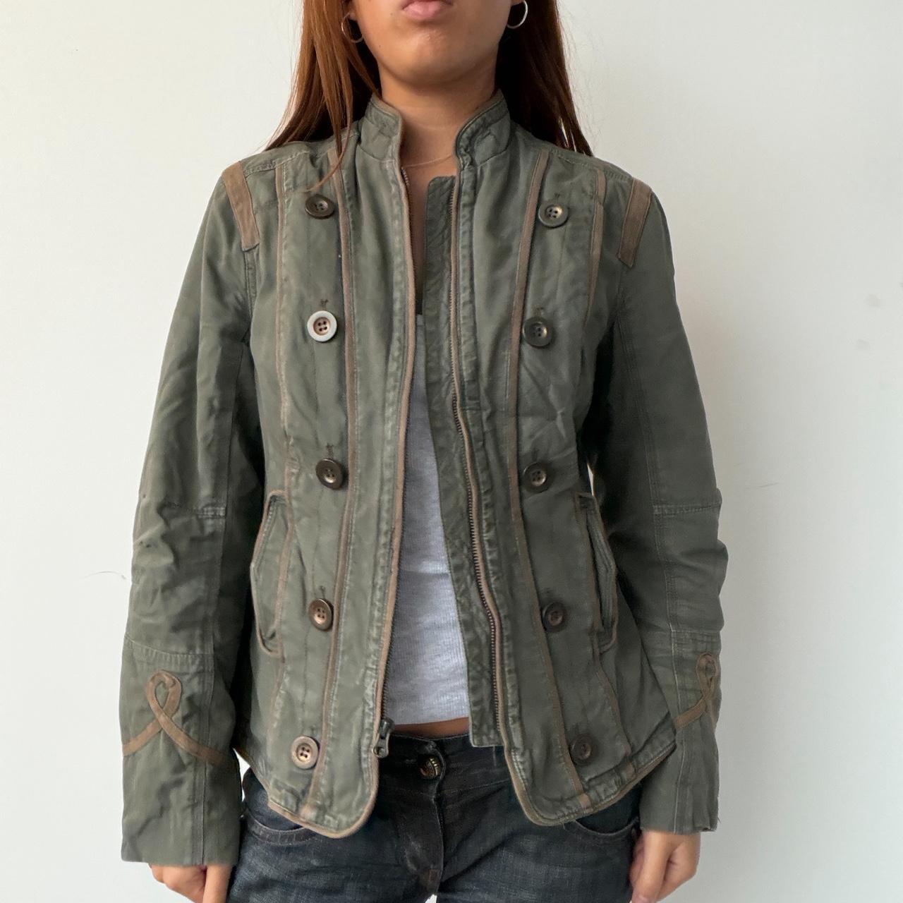 Vintage Khaki Utility Jacket