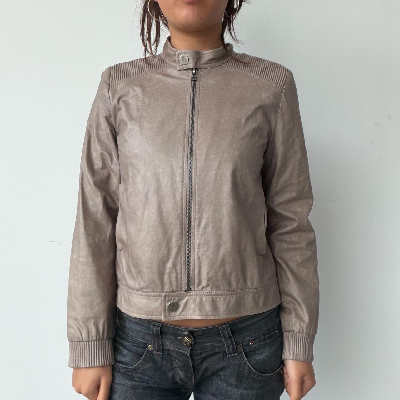 Vintage Beige Cop Copine Jacket